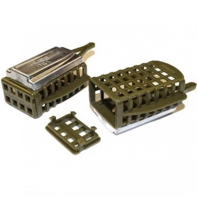 Кормушка фидерная SALMO Feeder Square с дном 080Г 8547-080